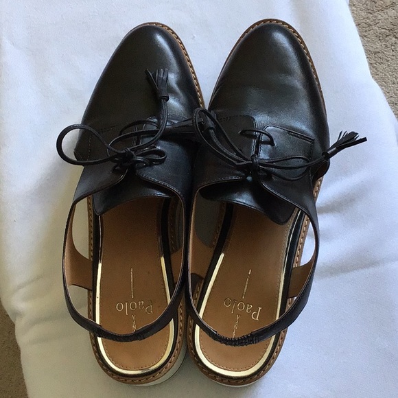 Black Leather Sandles - Picture 4 of 6